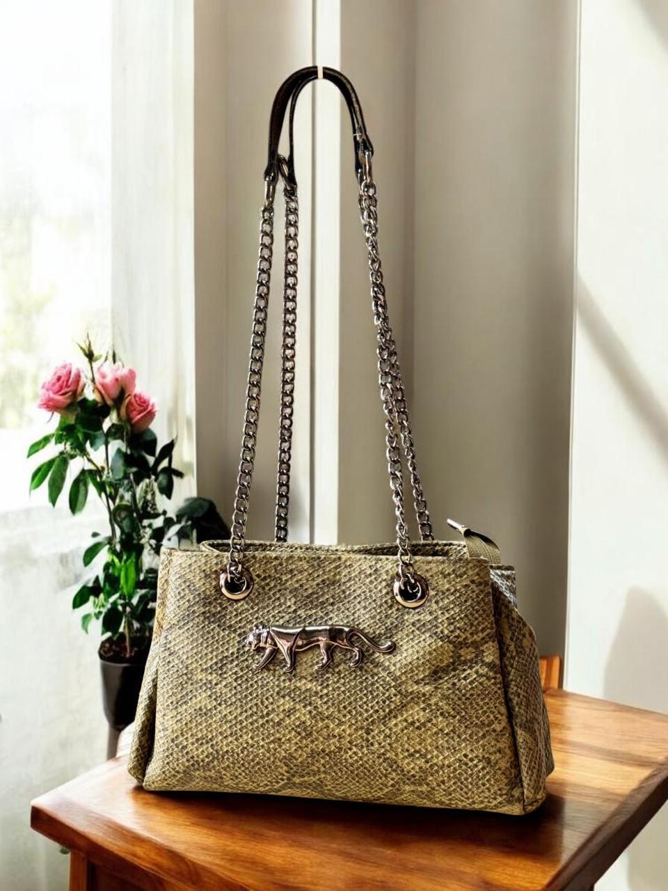 Sabyasachi Croc Luxe Sling Handbag