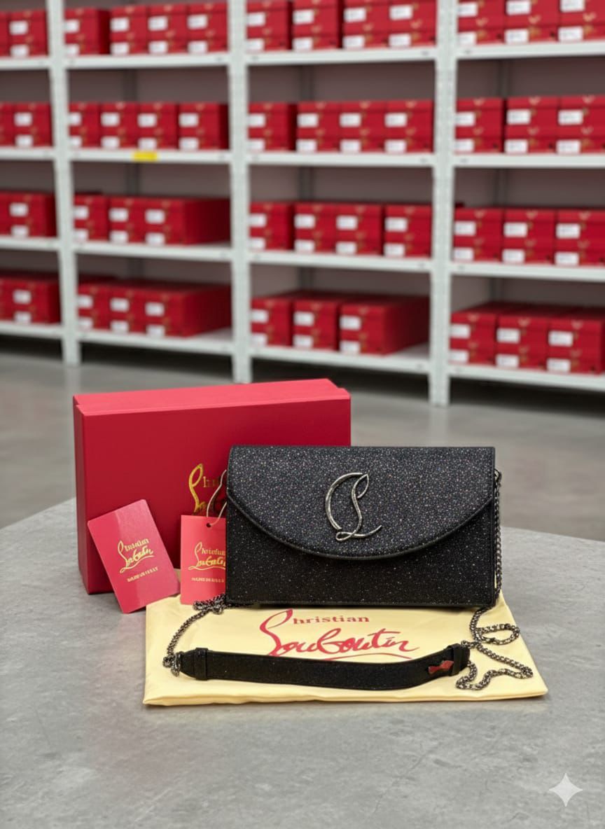 Christian Louboutine Loubi54 leather crossbody bag