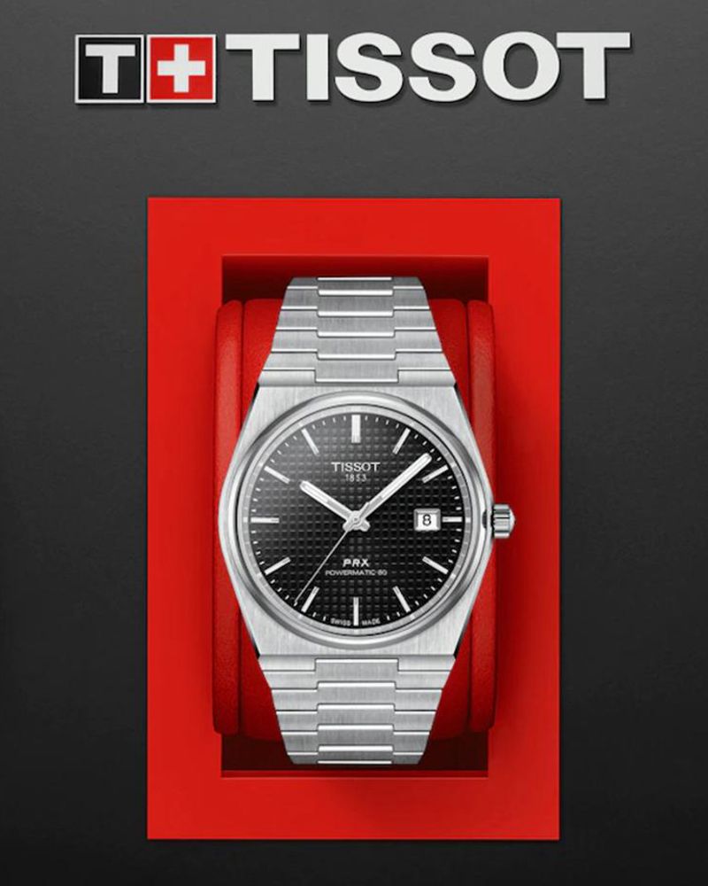 Tissot PRX Men’s Watch – Swiss Luxury Steel Design