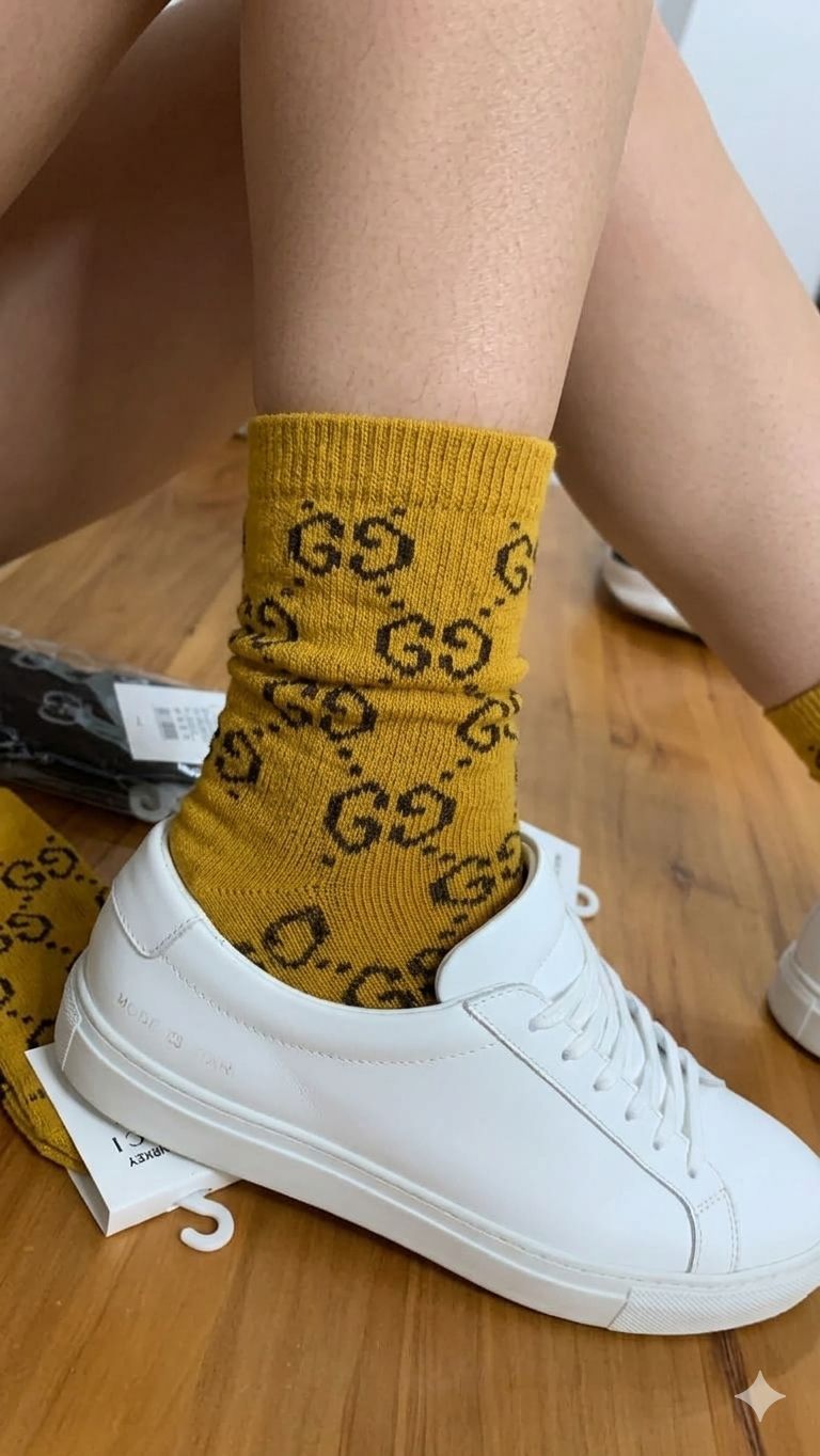 GG Brand Socks Set Of 5