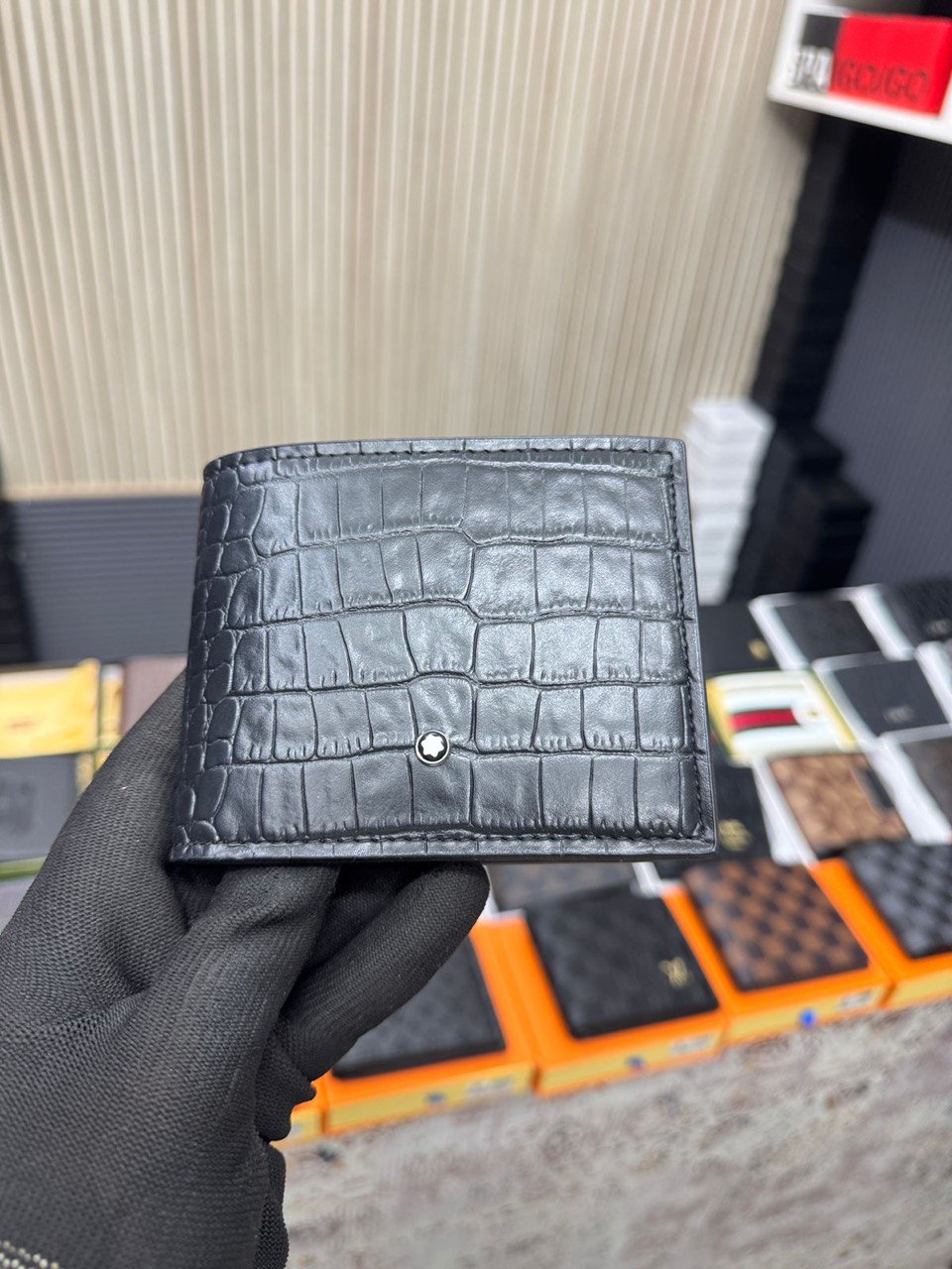 Mont Blanc Luxury Wallet For Men
