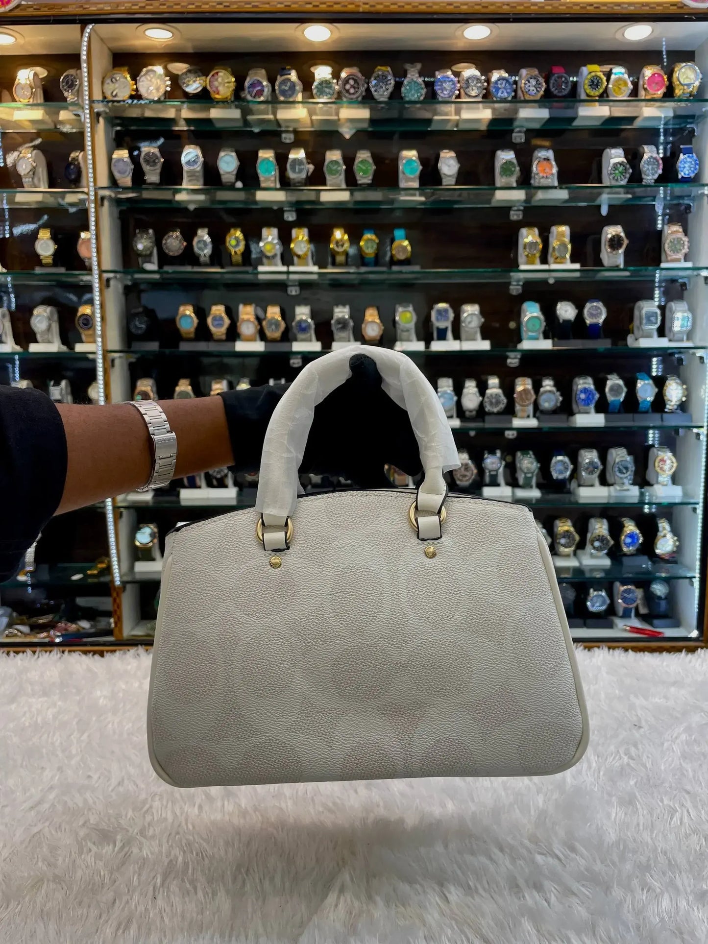 Coach sling bag for girls white body