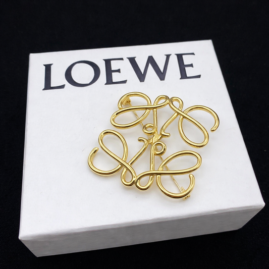 LOEWE SIGNATURE BROOCH