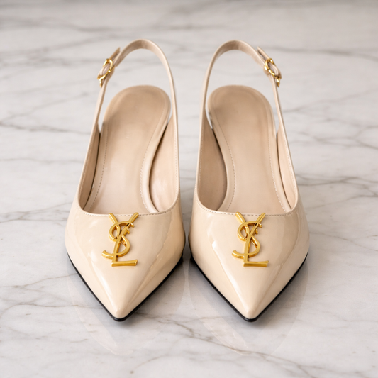 YSL Slingback Heels