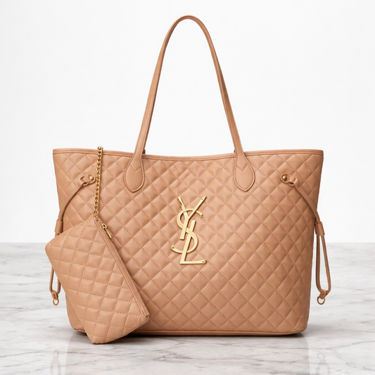 YSL Quilted Tote Bag