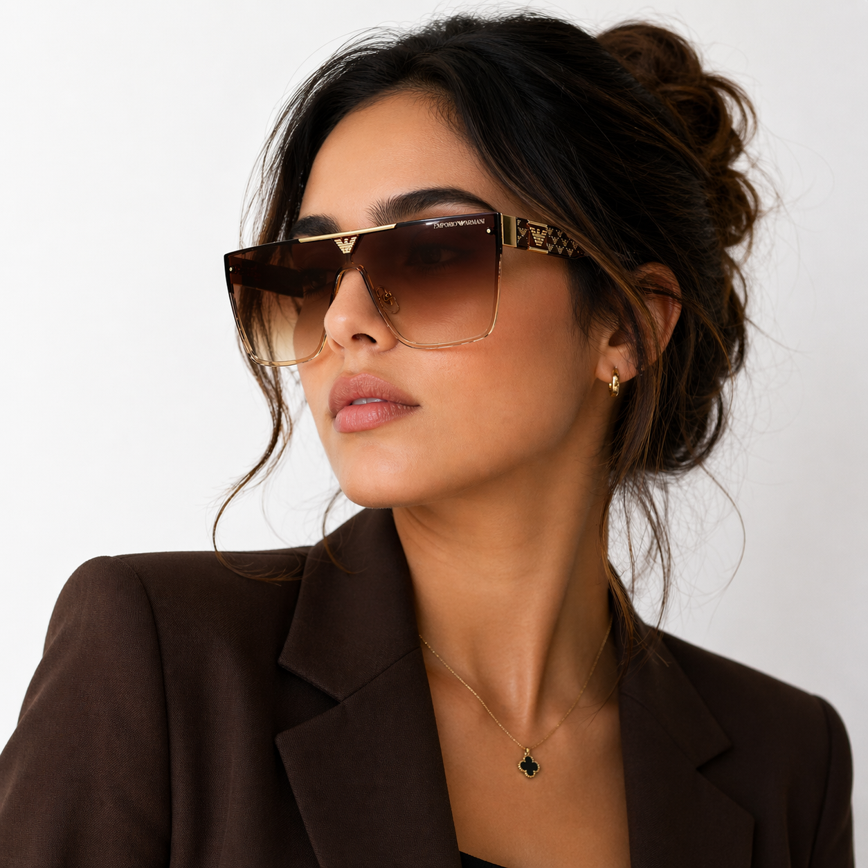 Emporio Armani Unisex Sunglasses – Modern Designer Shades