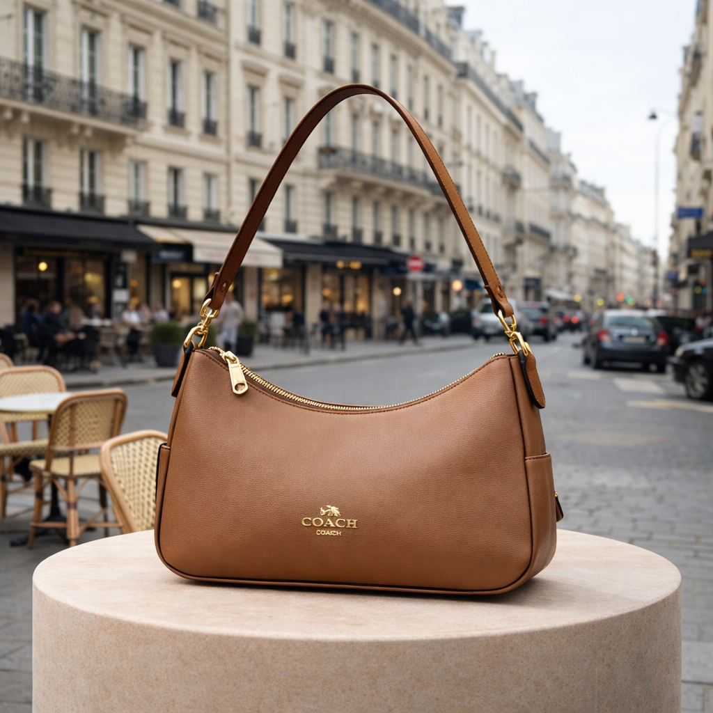 Coach Sling Bag – Dual Pocket & Dual Strap Design