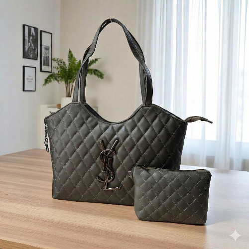 Yves Saint Laurent (YSL) Large Quilted Tote Bag — Premium Edition