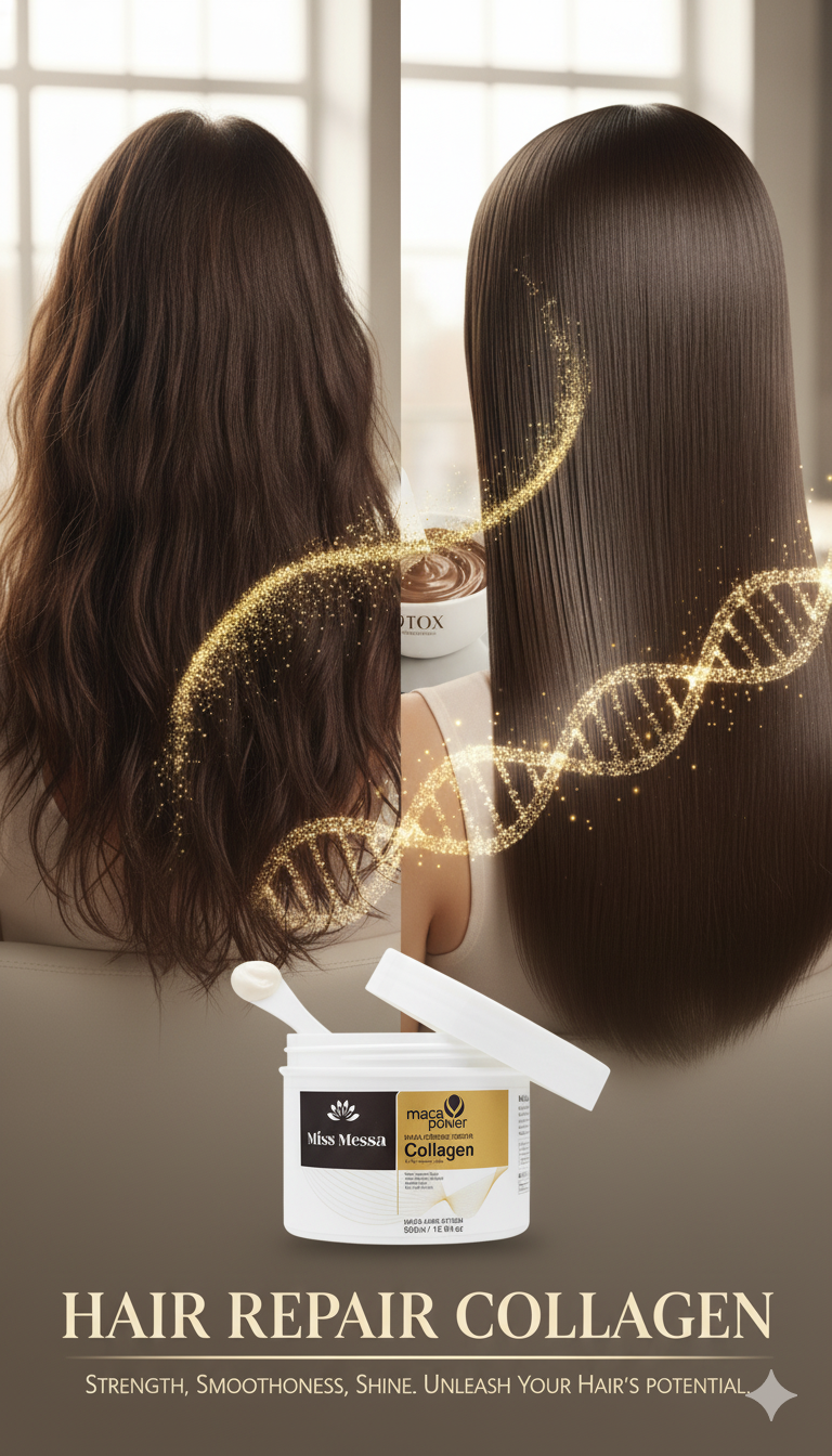 Miss Messa Maca Essence Repair collaGEN – For Fry, Damaged Hair