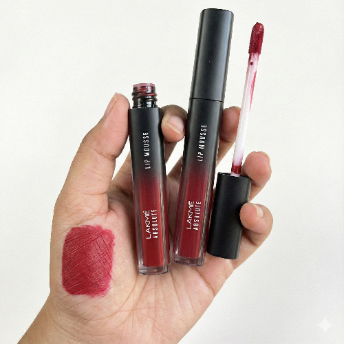 Lakme Absolute Sheer Lip Mousse (Set of 2 )