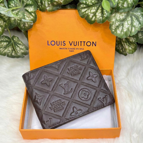 LV Luxory Leather Wallet For Men's