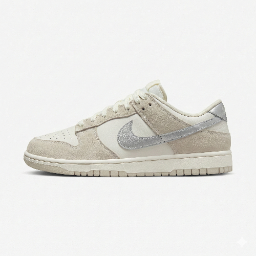 Nike Dunk Low "Silver Swoosh"