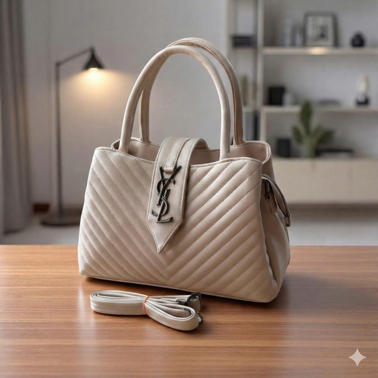 Yves Saint Laurent (YSL) Structured Handbag