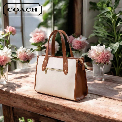 Coach Classic Two-Tone Tote Bag