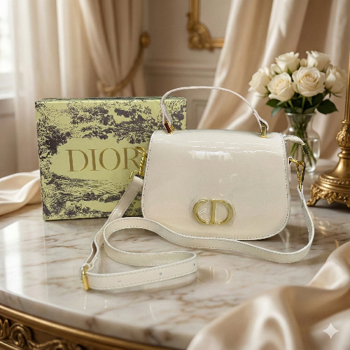 Dior 30 Montaigne leather bag for women