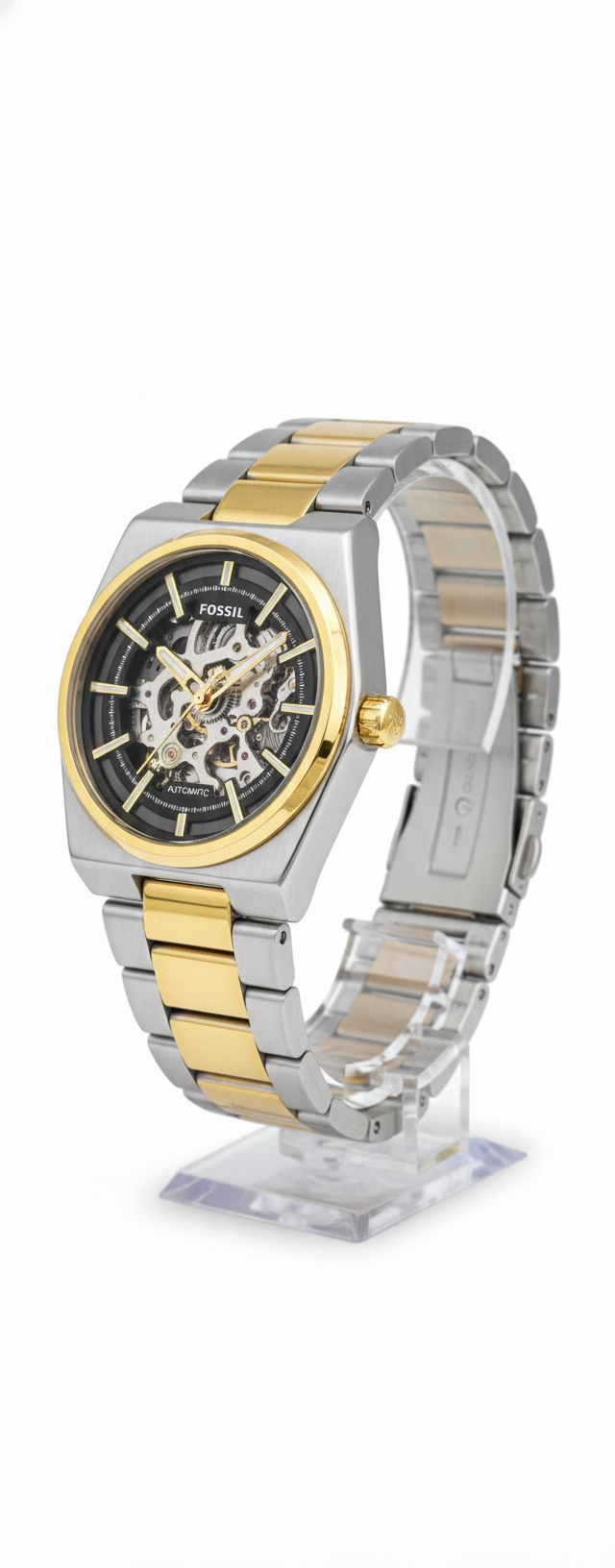 FOSSIL Analog Watch - For Men( Gold & Silver )