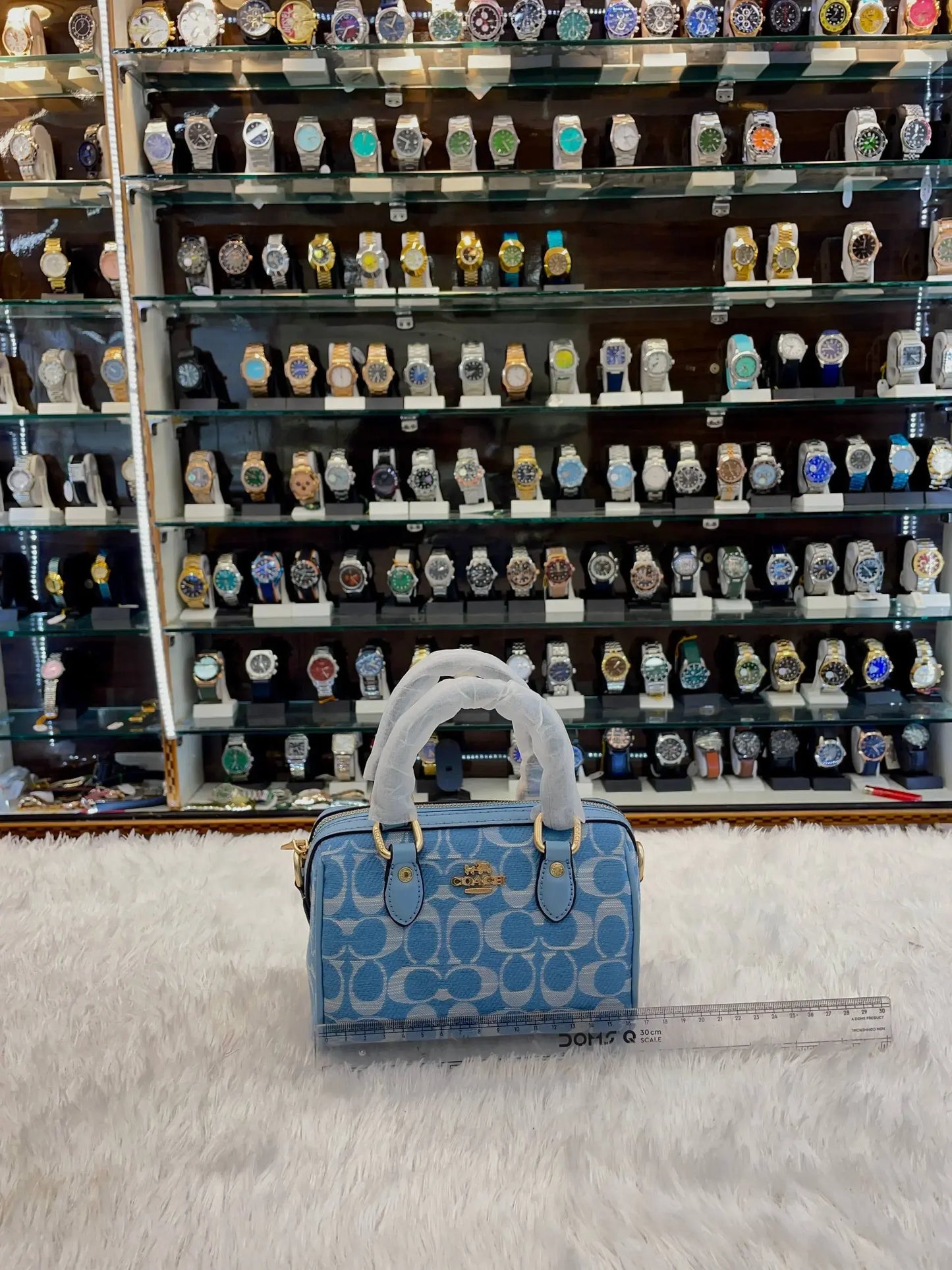 Coach mini duffle bag for girls small size bag