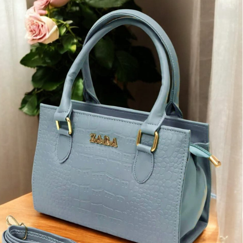 ZARA Chic Croc Classic Handbag
