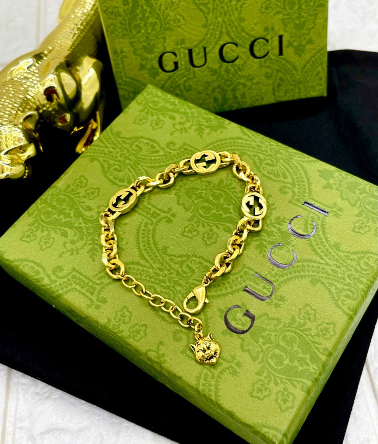 GUCCI SIGNATURE CHAIN BRACELET