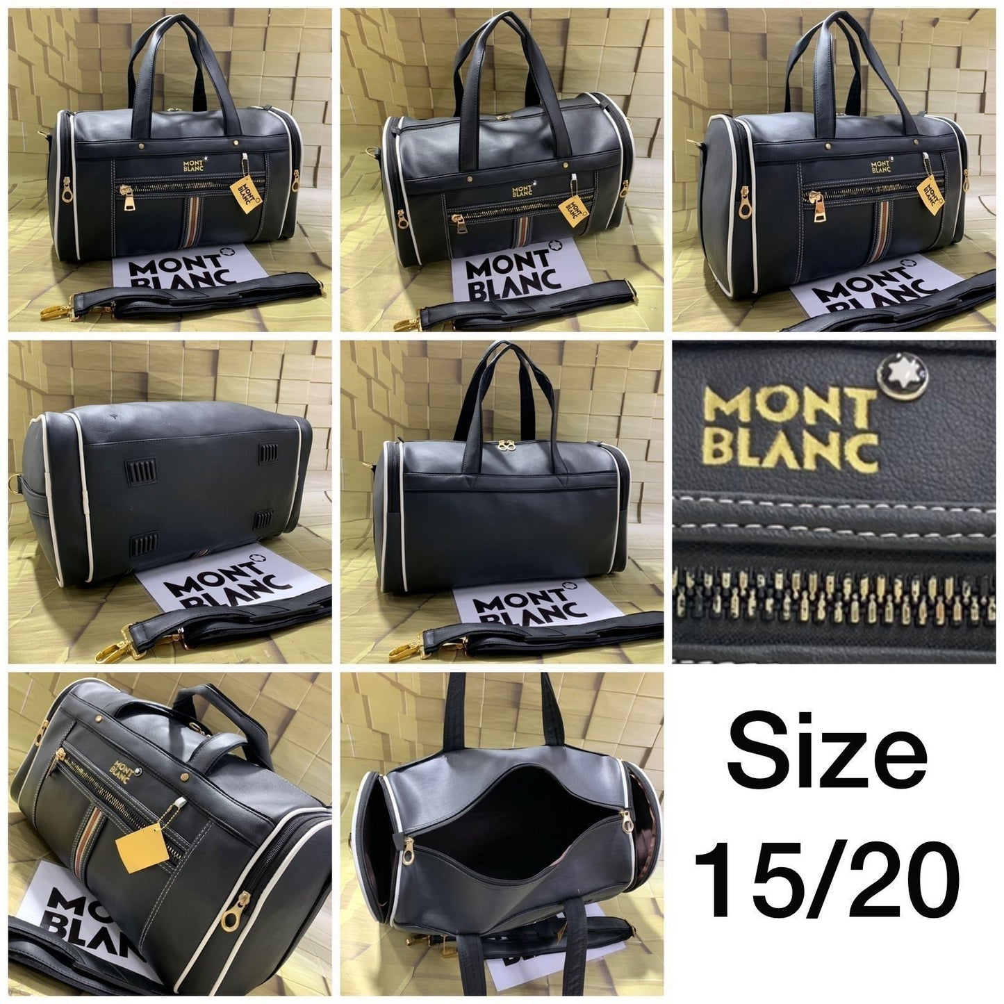 MONT BLANC Travel & Gym Bag – Premium Edition