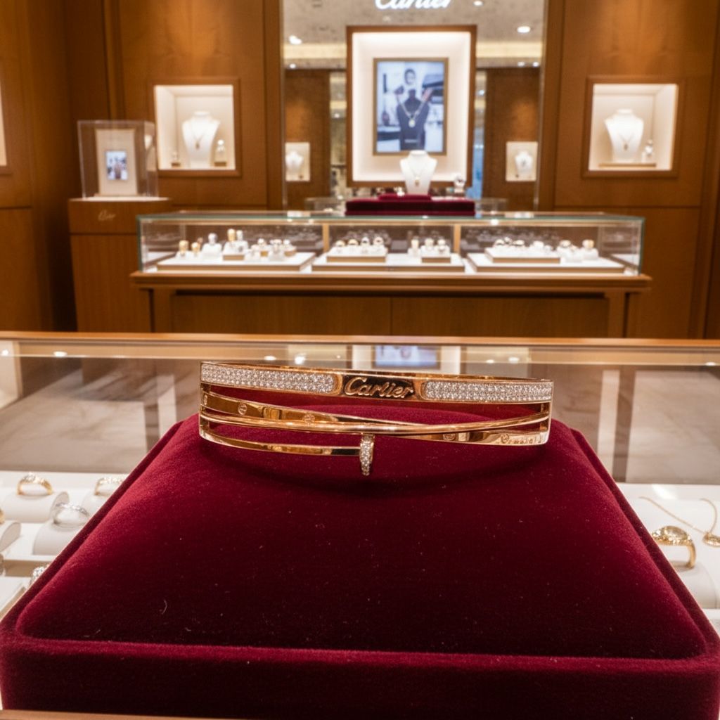 Cartier Party Wear Bracelet for Girls – Elegant Luxury Style