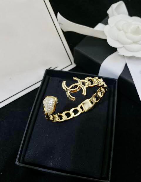 Chanel Cuff Style Bracelet