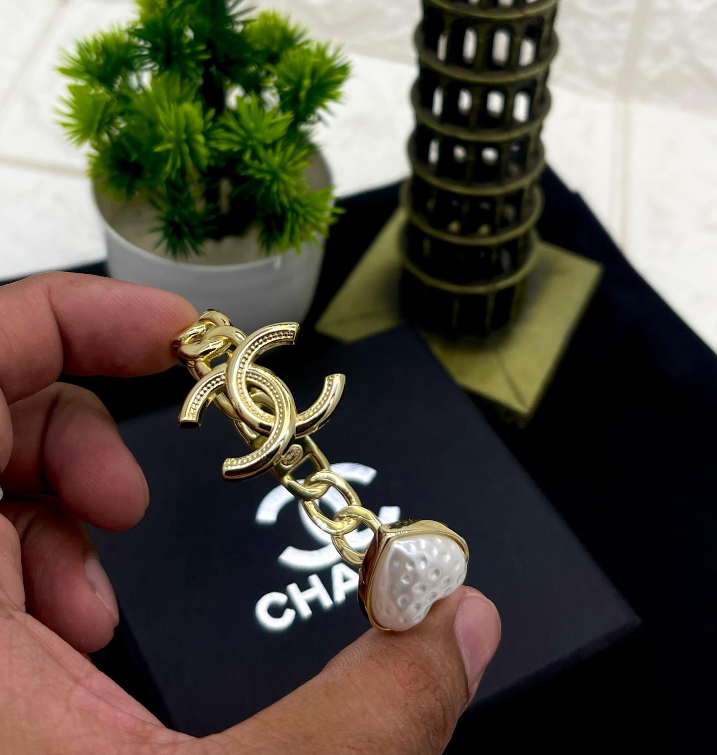 Chanel Cuff Style Bracelet