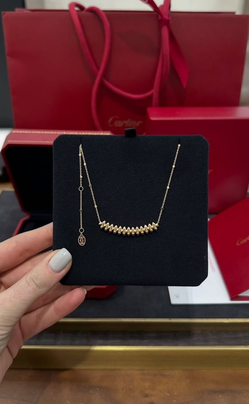 Cartier Love Clash De Unisex Necklace