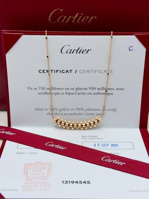 Cartier Love Clash De Unisex Necklace