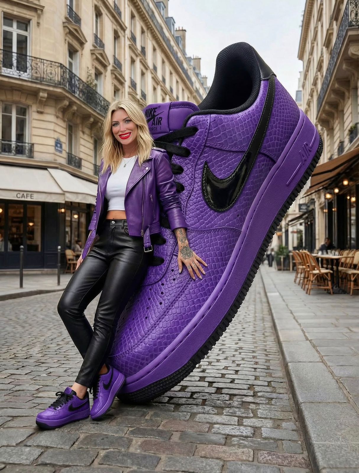 Nike Air Force 1 Low Kobe Bryant × FC Barcelona Sneakers