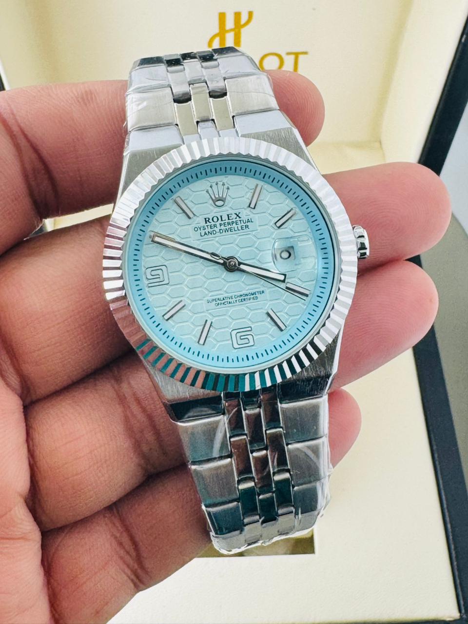 Rolex Oyster Perpetual Land-Dweller Mens Watch