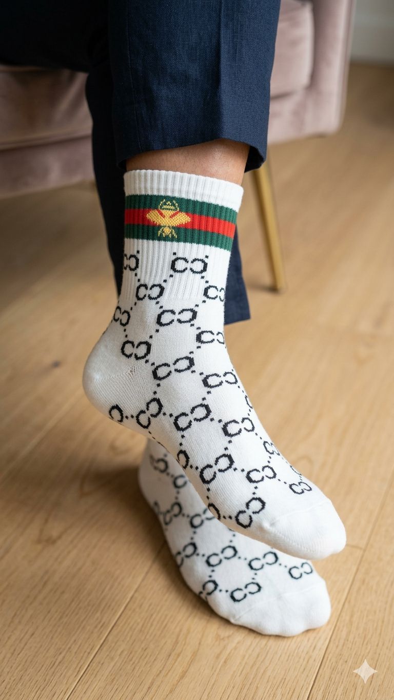GG Brand Socks Set Of 5