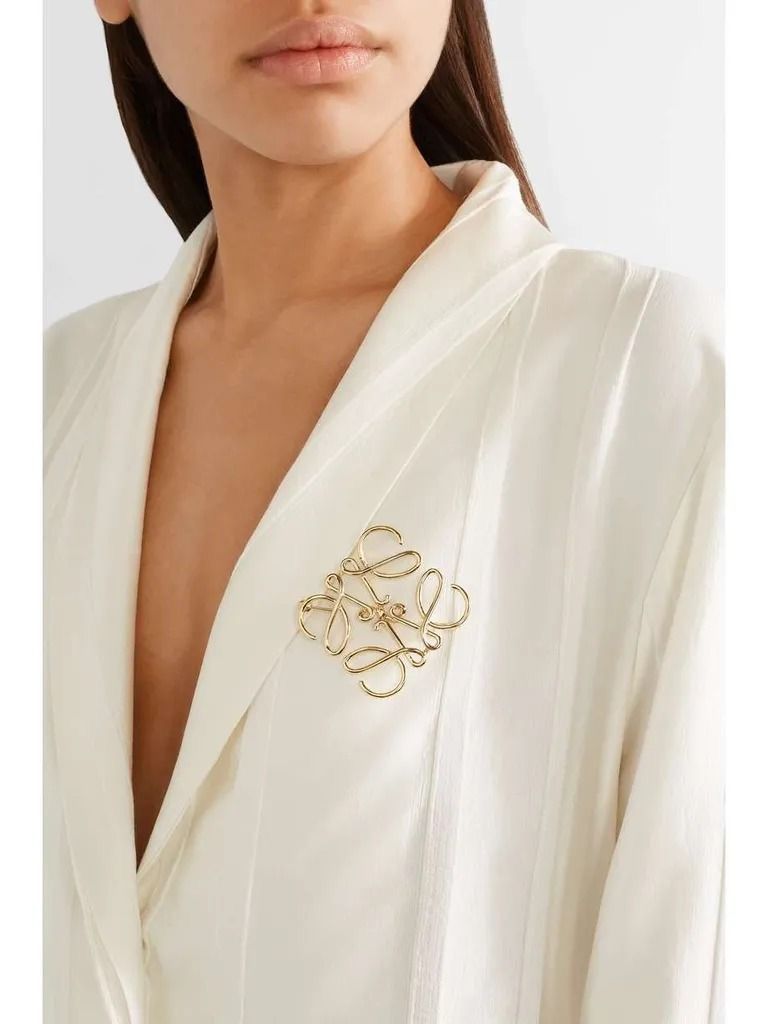 LOEWE SIGNATURE BROOCH