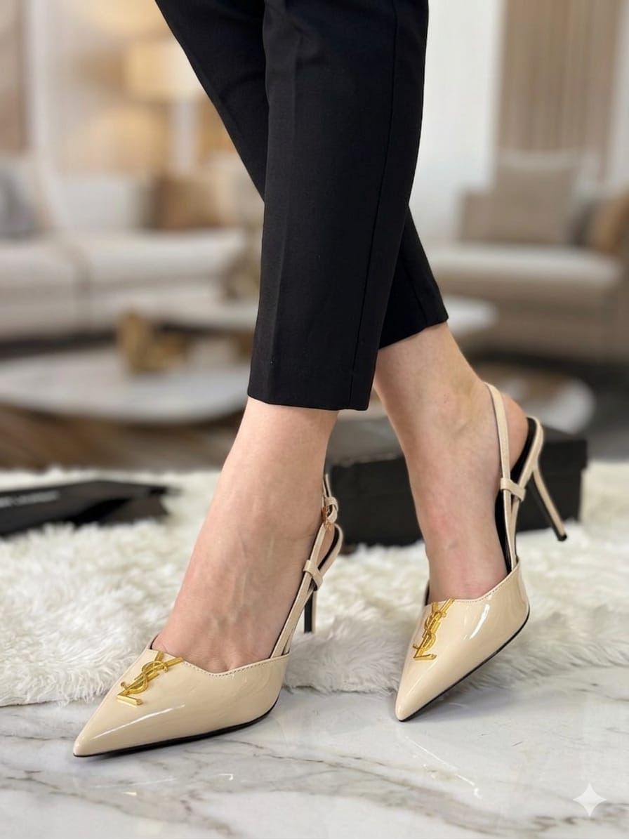 YSL Slingback Heels