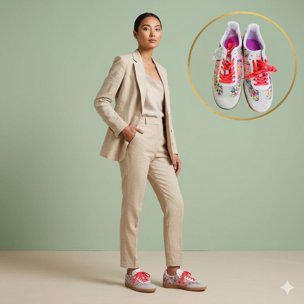 ADIDAS Samba OG x Liberty London Shoes For Her