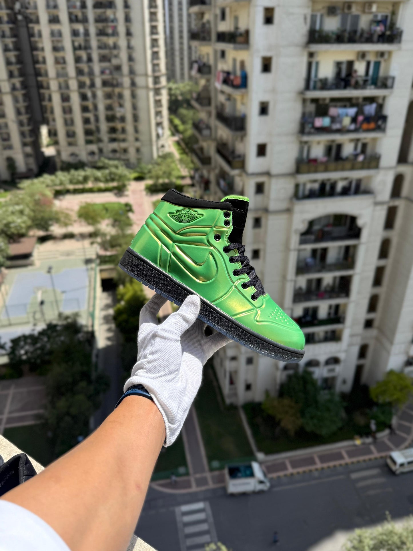 Nike Air Jordan 1 Anodized – Premium Metallic Style Sneakers