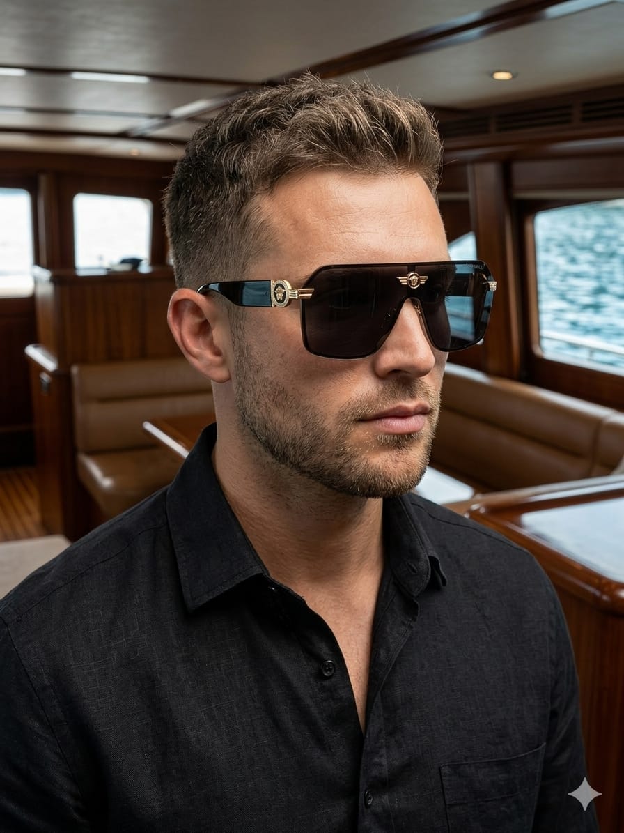Versace Unisex Sunglasses – Iconic Luxury Shades