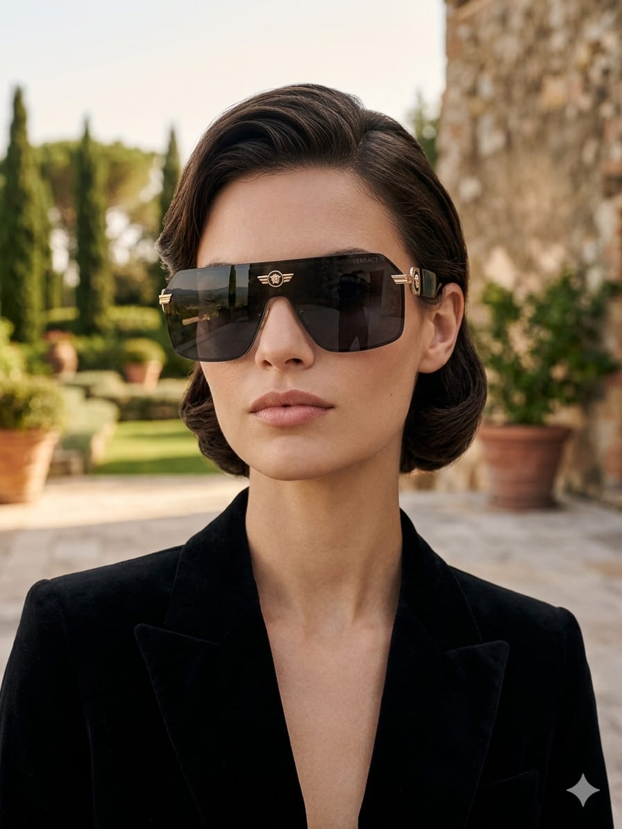 Versace Unisex Sunglasses – Iconic Luxury Shades