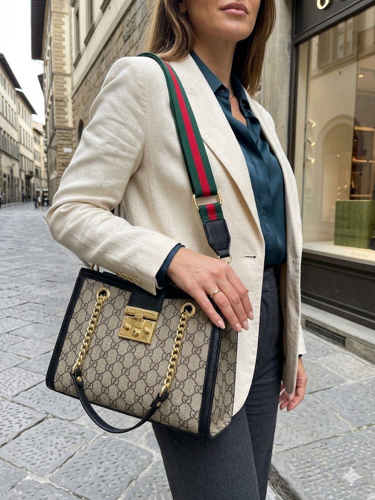 GG Tote Bag with Supreme Belt & Chain – Luxury Style