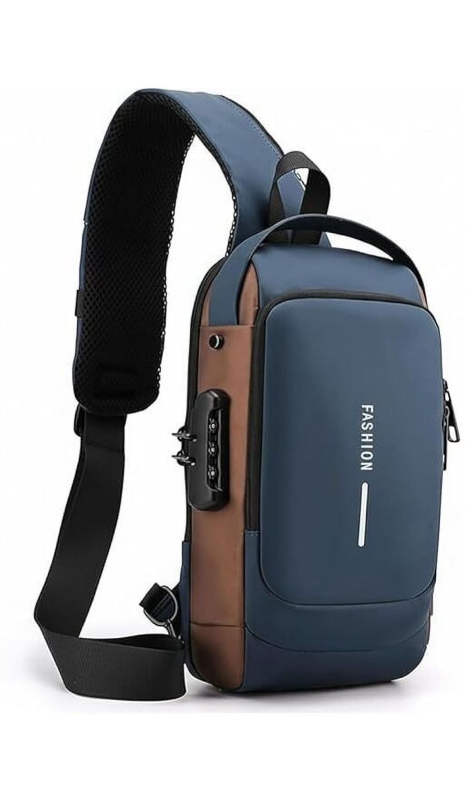 Men’s Crossbody Sling Bag – Stylish Anti-Theft Chest Bag