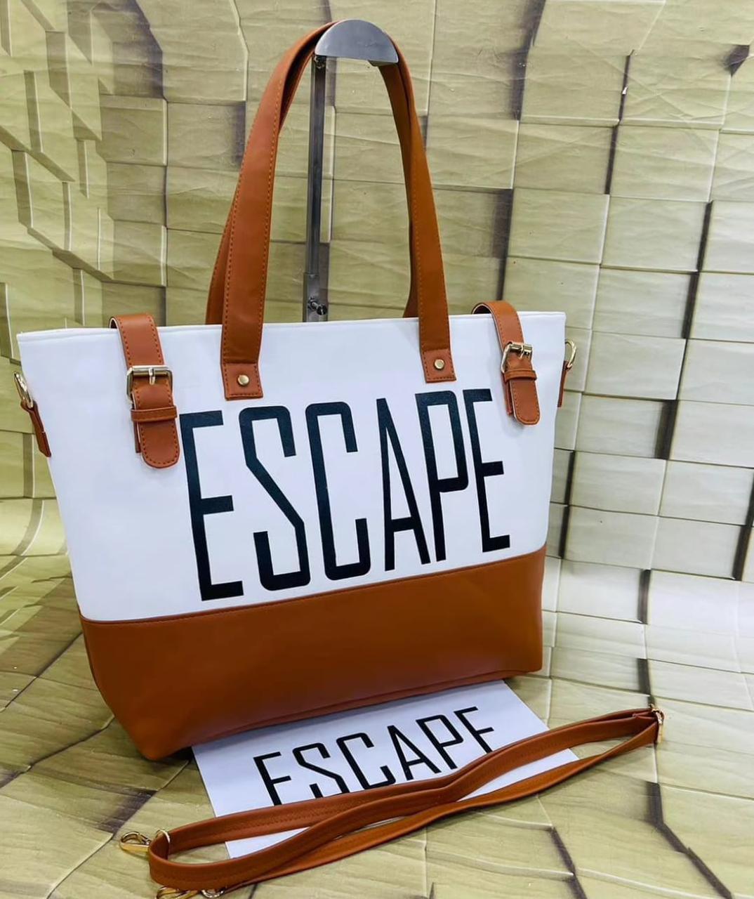 Escape Premium PU Leather Tote Bag