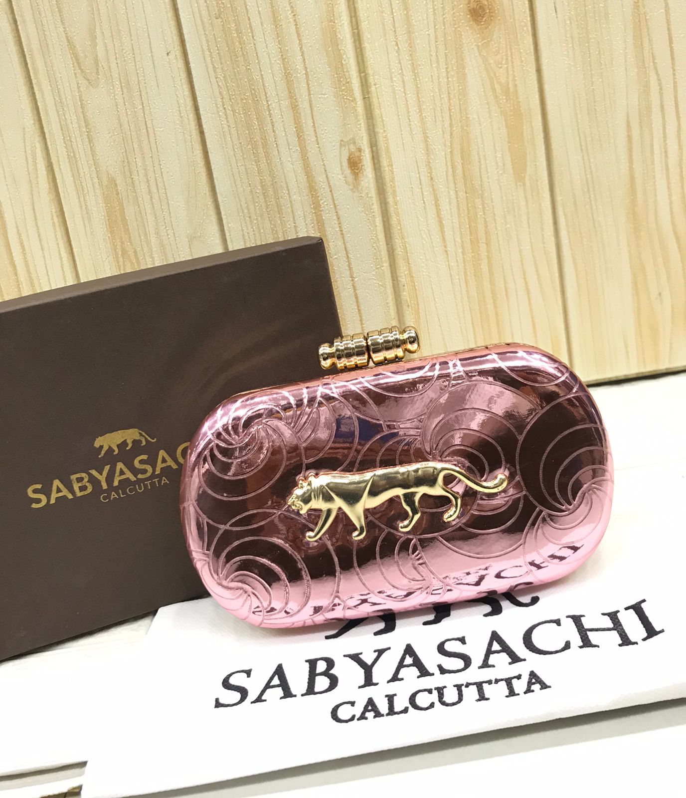 Sabyasachi Moonlight Tiger Signature Clutch