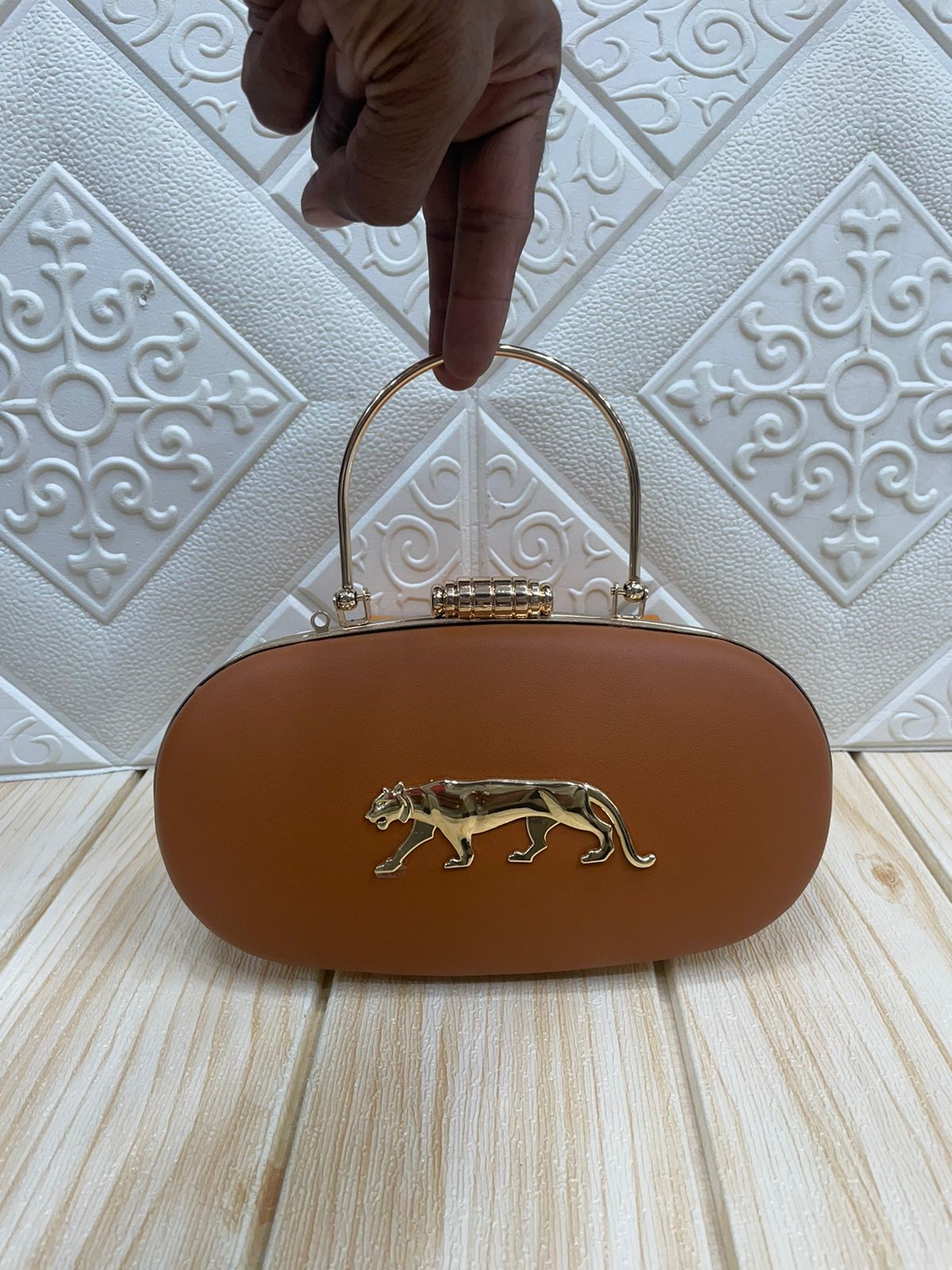 Sabyasachi Noir Panther Royale Clutch