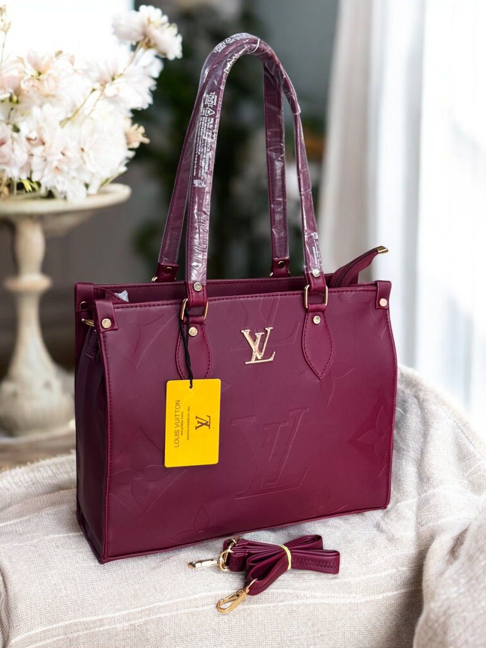 LV Tote Handbag – Classic Designer Carryall
