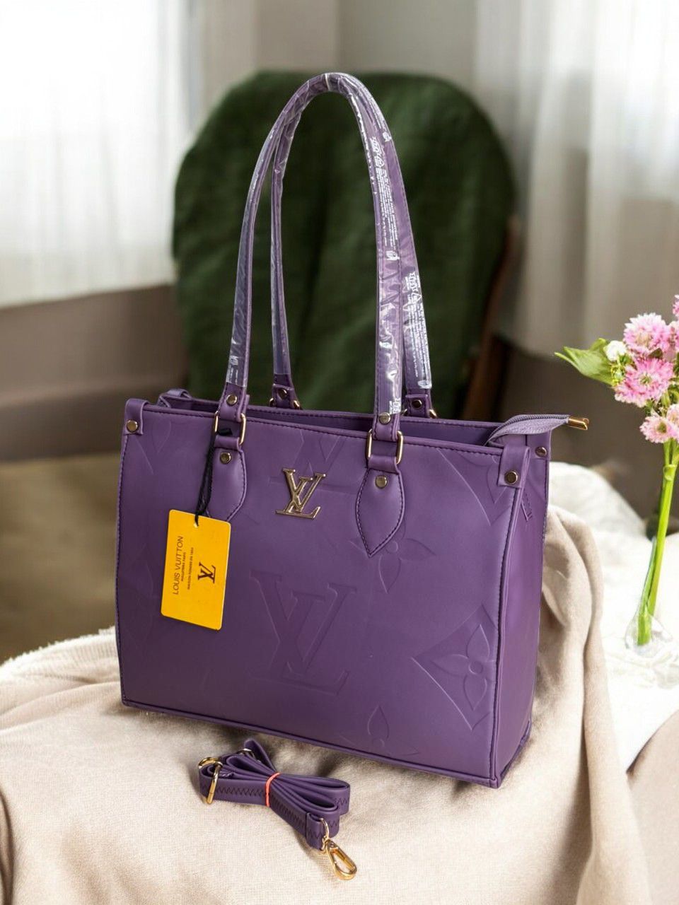 LV Tote Handbag – Classic Designer Carryall