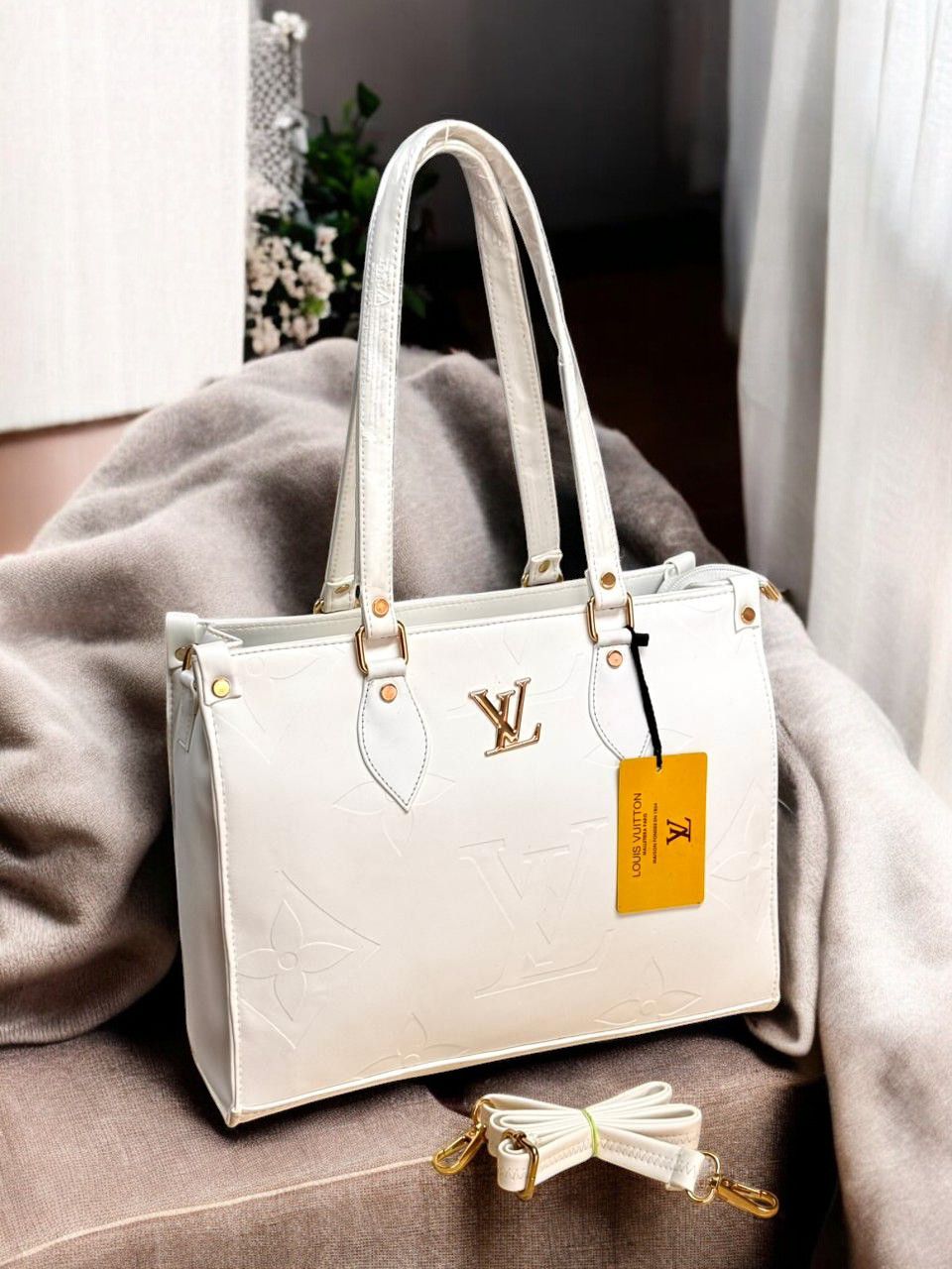 LV Tote Handbag – Classic Designer Carryall