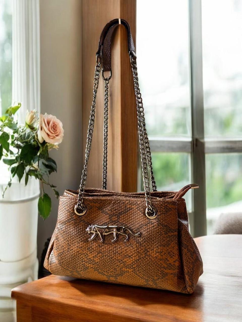 Sabyasachi Croc Luxe Sling Handbag