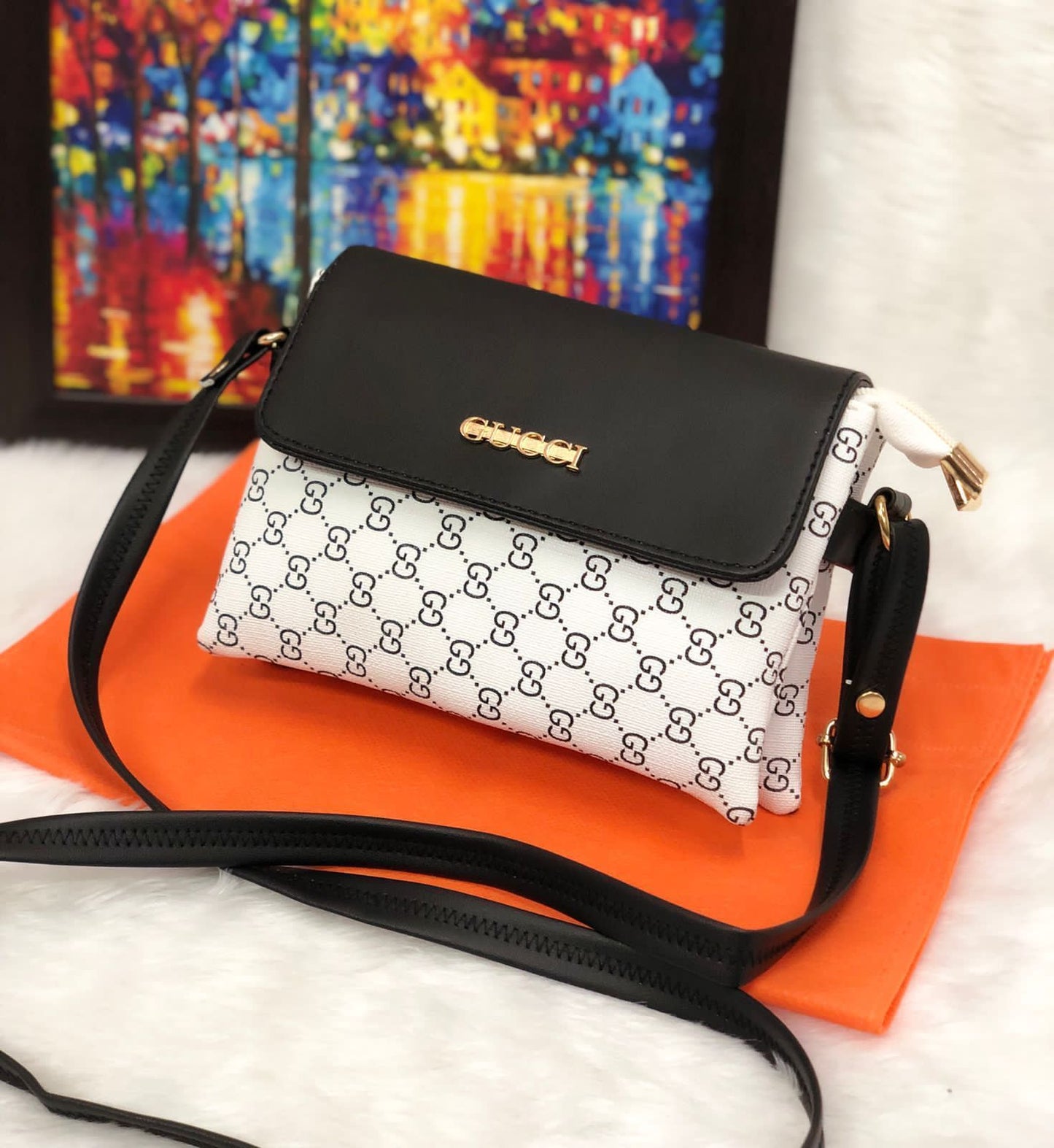 GG New Trendy Sling Bag – Front Lock Edition