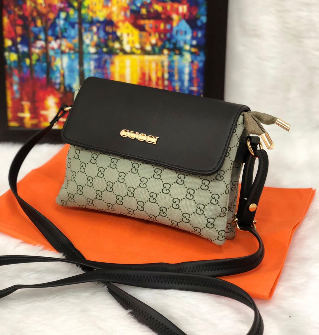 GG New Trendy Sling Bag – Front Lock Edition