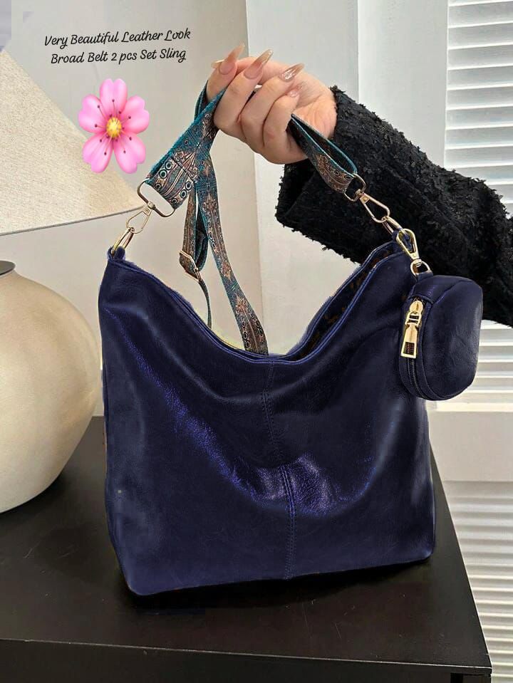 Midnight Royale Shoulder Tote Bag – Classic Edition